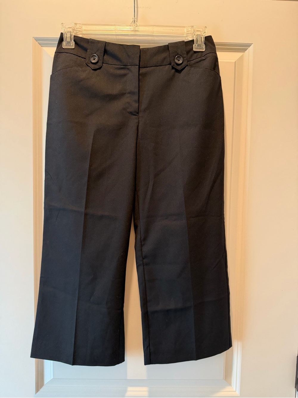 Worthington Black Cropped Dress Pants